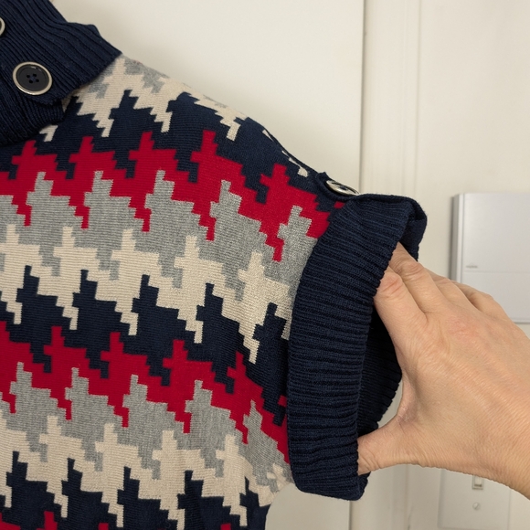 SIMONS HOUNDSTOOTH PULL SIZE X LARGE - Picture 3 of 7